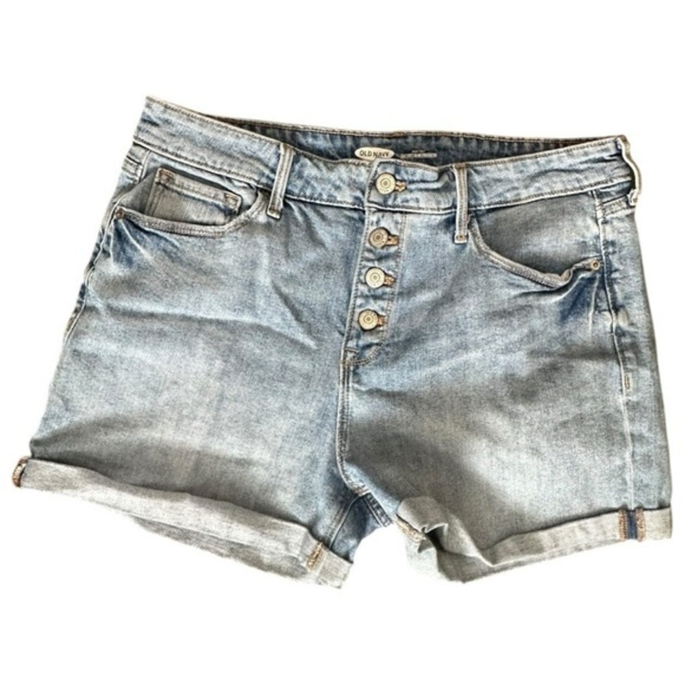 Old Navy High Rise Button Fly Denim‎ Shorts - Size 12